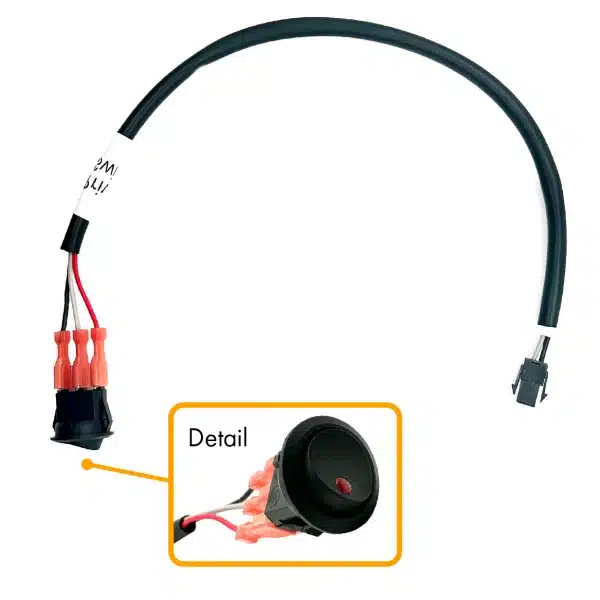 Privatschalter LED Molex Stecker